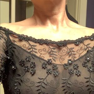 Lace crop top